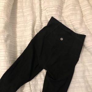 Lululemon full length black leggings